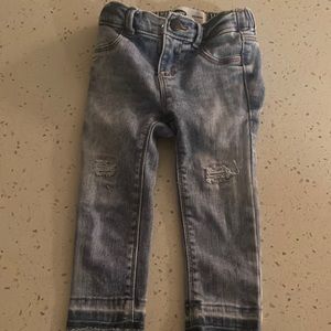 Old navy toddler jeans hardly worn